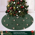 thumbnail image 3 of Yayeee Christmas Tree Skirt 35 inches for Xmas Tree Holiday Party Decoration, Christmas Forest, 3 of 6