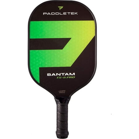UPC: 0850008702211 | Paddletek Bantam TS-5 Pro Pickleball Paddle Standard Weight Standard Grip Green