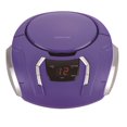 thumbnail image 1 of Proscan Portable CD Boombox with AM/FM Radio and AUX, 1 of 2