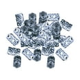 thumbnail image 3 of 2x 100 Piezas Trenzas Anillos para El Cabello Cuentas para Trenzas para Mujeres Clip para El Cabello Hueco Anillos para El Cabello Puños 2 piezas, 3 of 8