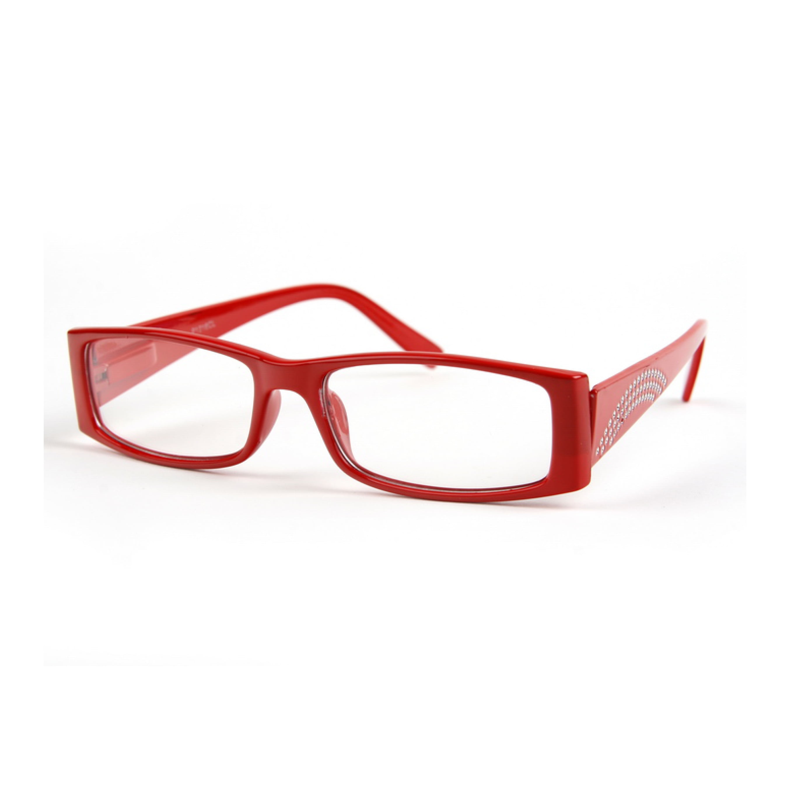 Fashion Clear Slim Lens Thin Rim Rhinestones Eye Glasses P1216CL ...