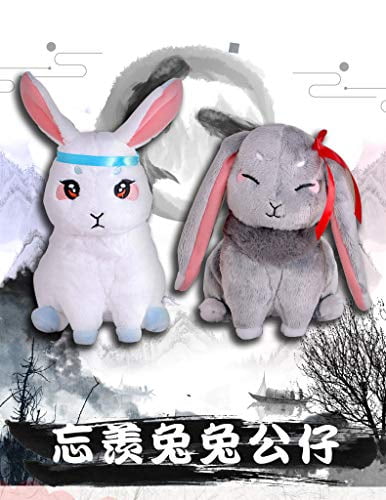 Grandmaster of Demonic Cultivation Wangji Wuxian Rabbit Plush Stuffed Doll HOT