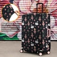 thumbnail image 4 of Ballerina Princess Swan Pattern Luggage Cover Fashion Suitcase Cover Baggage Covers Fit 25-28 Inch Luggage (Go Travel), 4 of 5