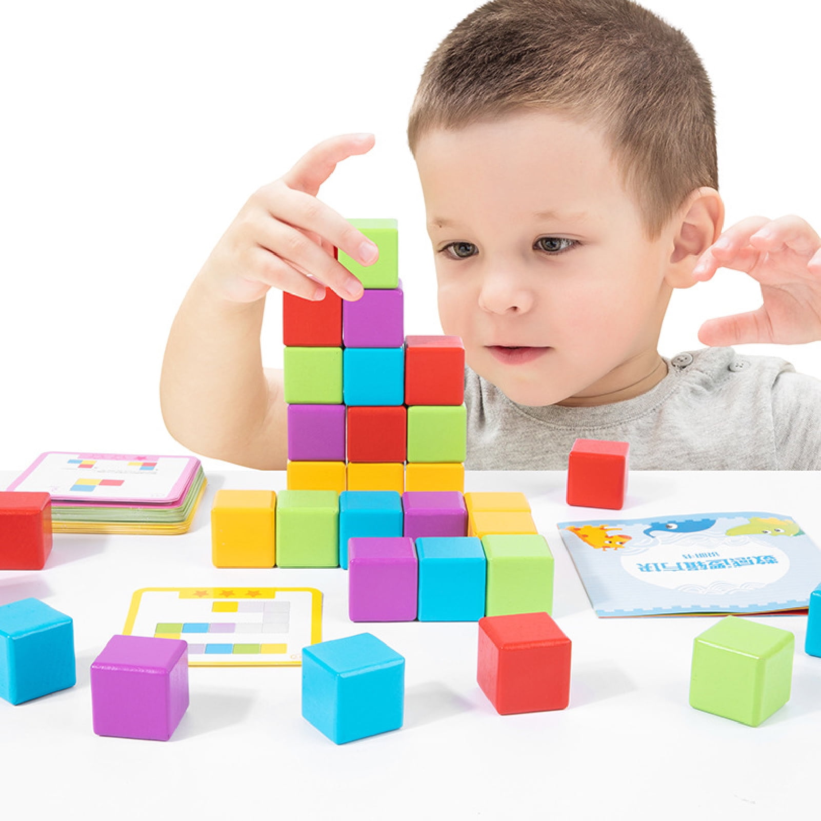 Details about   30 pcs Big Kids Educational Building Blocks Bricks Play Toy Gift Construction 3+ 