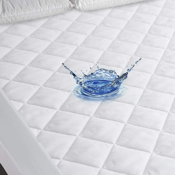 Moonsea Twin XL Mattress Pad Waterproof Mattress Protector, with Deep