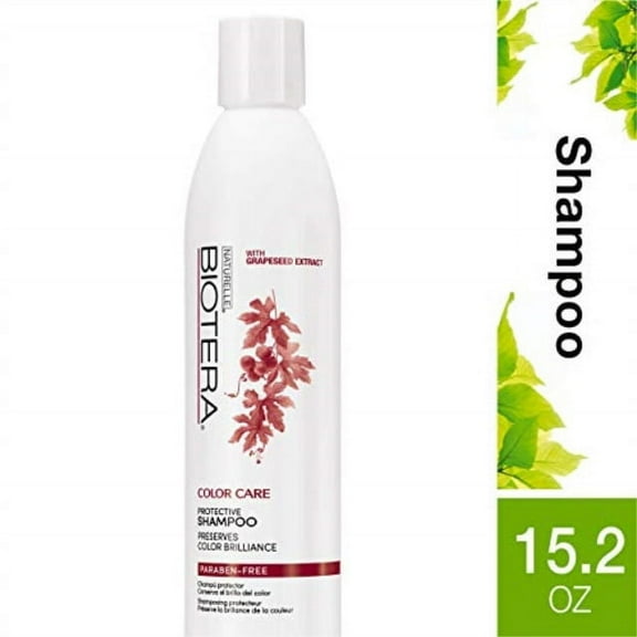 biotera color care protective shampoo, with grapeseed extract, paraben-free, 15.2-ounce
