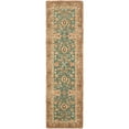 thumbnail image 6 of SAFAVIEH Anatolia Sharon Floral Area Rug, Teal/Camel, 6' x 6' Round, 6 of 10