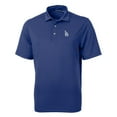 thumbnail image 2 of Men's Cutter & Buck  Royal Los Angeles Dodgers Virtue Eco Pique Recycled Polo, 2 of 3