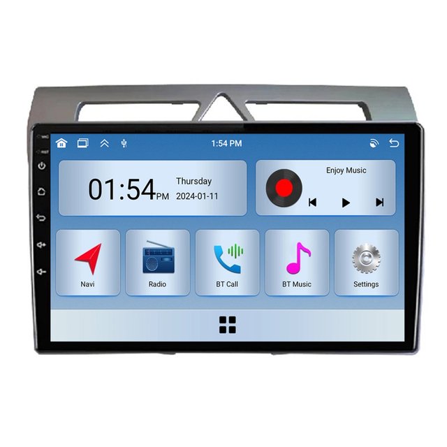 RoverOne 6+128G Android Car Stereo Bluetooth Carplay GPS for Kia Morning Picanto 2007-2010