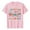 Pink, variant on TSADFHJI Turtle Neck Tops for Women Dark Brown Vintage Teaching Future Fashionable Teacher Back to School T Shirt M Navy