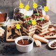 thumbnail image 4 of 100 adornos for tartas de patito amarillo, brochetas decorativas de bambú de 4,72 pulgadas for postres, ensaladas y sándwiches, perfectos for fiestas, restaurantes y eventos de hotel, 4 of 7