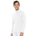 thumbnail image 2 of Stretch Is Comfort Men's Ribbed Long Sleeve Mock Neck Turtleneck | Adult Small- 3x, 2 of 6
