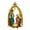 B, variant on B Mini Nativity Scene With Metal Construction And Led Illumination For Garden And Home Decor