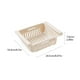 thumbnail image 2 of Caja de almacenamiento de refrigerador extraíble | Estante de cajón organizador de alimentos | Rejilla escurridora de plástico ajustable | Se extiende 20,5-28,5 cm | Organizador de fregadero de, 2 of 3