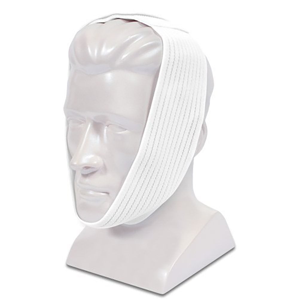 Premium White Chin Strap with Extra Support by AG Industries