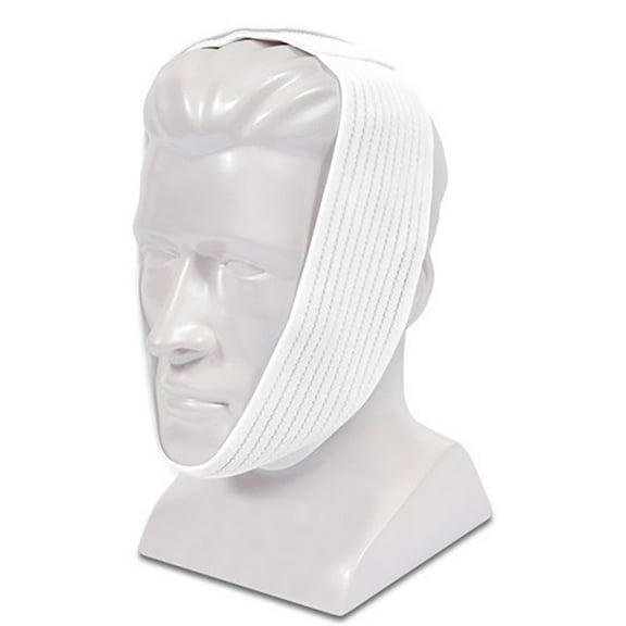 Premium White Chin Strap with Extra Support by AG Industries