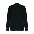 thumbnail image 5 of Women's Long Sleeve Sweatshirt Solid Color Pullover V-neck Sweater Casual Basic Fall Clothes Outfits Fashion Winter Clothing, 5 of 6