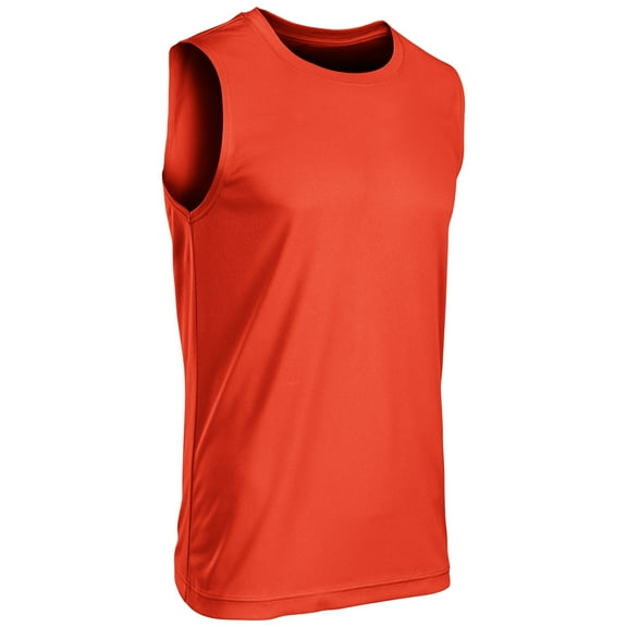 Vision Sleeveless Tee - ORANGE - S