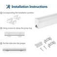 thumbnail image 4 of Tiras de tubo LED 5PCS, tira de luz LED brillante de 6500K - Tubo fluorescente LED para interiores, tubo de techo para oficina, cocina, dormitorio (T5, 5W/30CM) [Clase de eficiencia energética F] brillar Electrónica, 4 of 5
