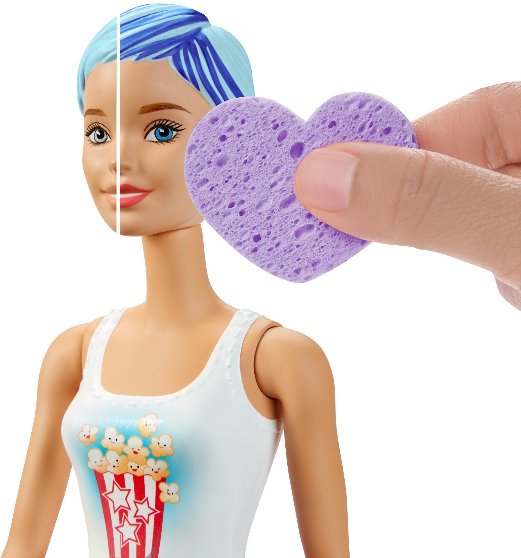 Barbie Color Reveal Doll Foodie Series Doll with 7 Surprises Including Scented Wig (Styles May Vary) - image 5 of 7