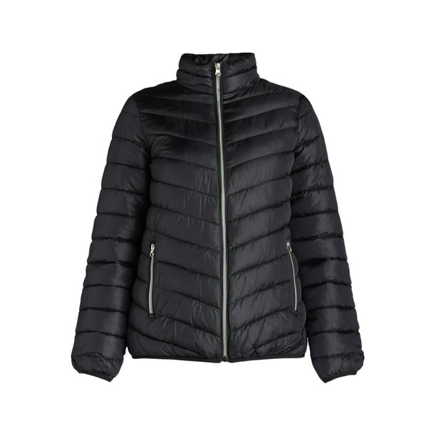Big Chill Women's and Women's Plus Packable Puffer Jacket