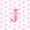 Pink White J, variant on meiyoeat Pink Bow Quilt Full For Girls,Coquette Bowtie Monogrammed A Print Full Bedspread Sets For Kids,3-Piece