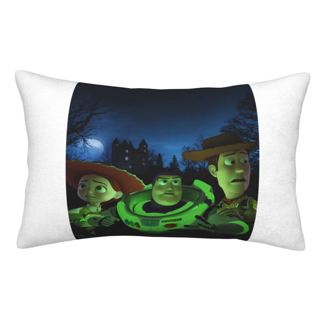 Fundas de almohada de Toy Story, fundas de almohada mullidas súper suaves y acogedoras con cremallera, 20 x 30 pulgadas, dormitorio, sofá, sillón, funda de almohada para todas las estaciones