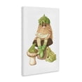 thumbnail image 2 of Stupell Industries Bohemian Garden Elf with Frogs Canvas Art, 20 x 30, by Nancy Overton, 2 of 8