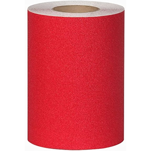 Jessup Griptape Colors Skateboard Griptape Roll (9-Inch x 60-Feet, Panic Red)