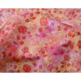 thumbnail image 4 of oneOone Silk Tabby Mandys Pink Fabric Batik Quilting Supplies Print Sewing Fabric By The Yard 42 Inch Wide, 4 of 4