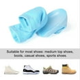 thumbnail image 4 of Invisible Height Increase Insole Wearable Heel Cushion Inserts Breathable Heel Lift Insole Heel Lift Pads Socks Blue/3.5cm, 4 of 6