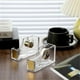 thumbnail image 4 of 2 Pieces Acrylic Office Tape Dispenser Transparent Gold Tape Dispenser Tape Holder Packing Tape Dis, 4 of 5