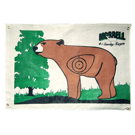 UPC: 0036496115096 | Morrell Bear I.B.O/NASP Polypropylene Archery Target Face
