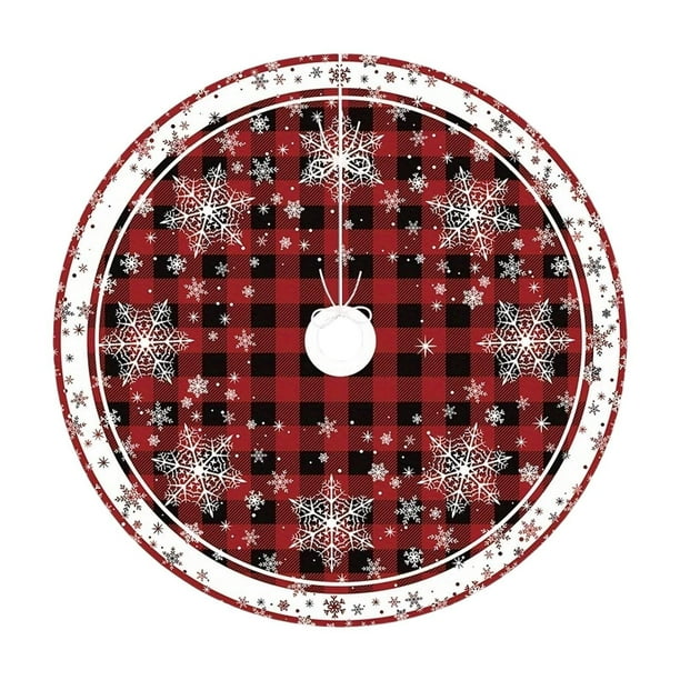 Falda para fiestas navideñas, evento festivo, cubierta decorativa con diseño clásico