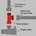 thumbnail image 3 of 3/8 Outlet Thread Toilet Hose, Flexible Water Hose, For Toilet Bathroom, 3 of 8