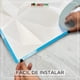 thumbnail image 4 of Panel 3D para pared, muro 3D, Panel decorativo resistente al agua , paquete de 10 piezas, Decoración oficina, casa, comercial, color blanco mate RELIEVE DECO  PVC S025 RELIEVE, 4 of 4