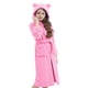 thumbnail image 4 of Ropa de cama Ropa infantil Albornoz grueso con capucha alargado Pijamas de terciopelo para niñas Camisón de poliéster para niñas, 4 of 7