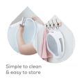thumbnail image 3 of Soporte de baño para bebés Angelcare ideal para bebés de menos de 6 meses, color gris, 3 of 5