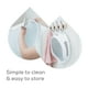thumbnail image 3 of Soporte de baño para bebés Angelcare ideal para bebés de menos de 6 meses, color gris, 3 of 5