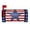 B, variant on Standard Size Mailbox with American Flag and Bald Eagle Print Durable Weather Resistant Metal Construction for Outdoor Use