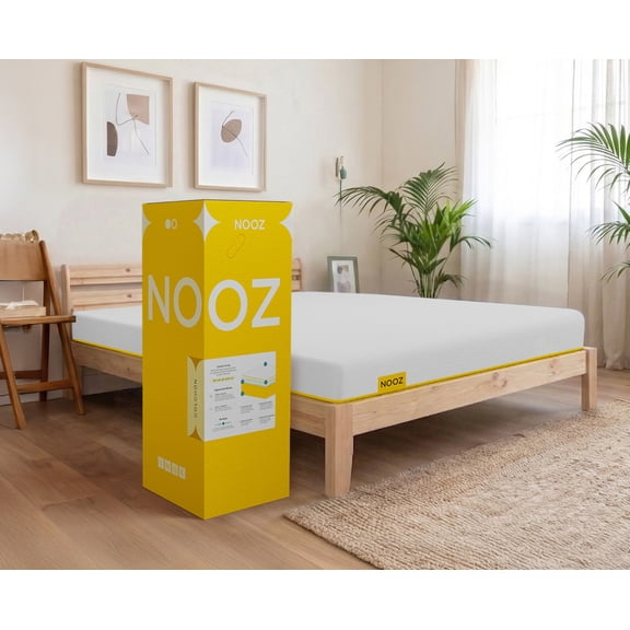 Colchón en Caja Nooz Essential Tamaño Individual 190x100cm de Espuma Nooz Essential