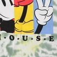 thumbnail image 5 of Disney Mens Mickey Mouse Shirt - Classic Mickey Mouse Tie Dye Tee Shirt - Mickey Mouse Tie Dye Wash Graphic T-Shirt, 5 of 7