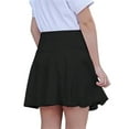 thumbnail image 4 of Tiijoy Girls High Rise Athletic Dance Skort Elastic Waistband Flowy Skirt, Sizes 10-11, 4 of 4