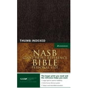 Giant Print Reference Bible-NASB-Personal Size (Other)(Large Print)