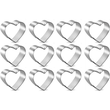 

1 Dozen/12 Count Heart 1.5 Inch s From – Tin Plated Steel s