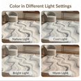 thumbnail image 7 of ODIKA 6'x9' Washable Area Rug Pile Neutral Contemporary Flowing Transitions Beige Large Grey for Family Room, Living Mater Bedroom, Non-Slip, Easy Care, 7 of 7