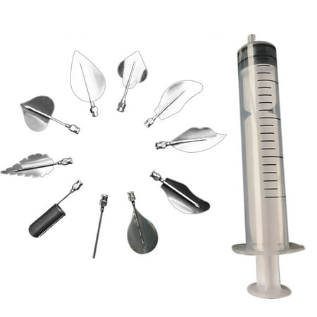 

11PCS/Set 3D Jelly Flower Art Tools Jelly Cake Gelatin Pudding Nozzle Russia Nozzle Kit Cake Decorating Tools