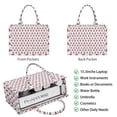 thumbnail image 2 of Large Capacity Tote Bag,Red and Gray Christmas Tree Pattern Handbag Fashion Luxury Tote Bag,15.7"x13"x 5.1" Inches,Laptop Compatible, 2 of 6