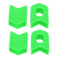 thumbnail image 3 of Protector de cigüeñal de bicicleta Sunnimix 1 juego 4PCS bajo en carbono antideslizante Verde, 3 of 7