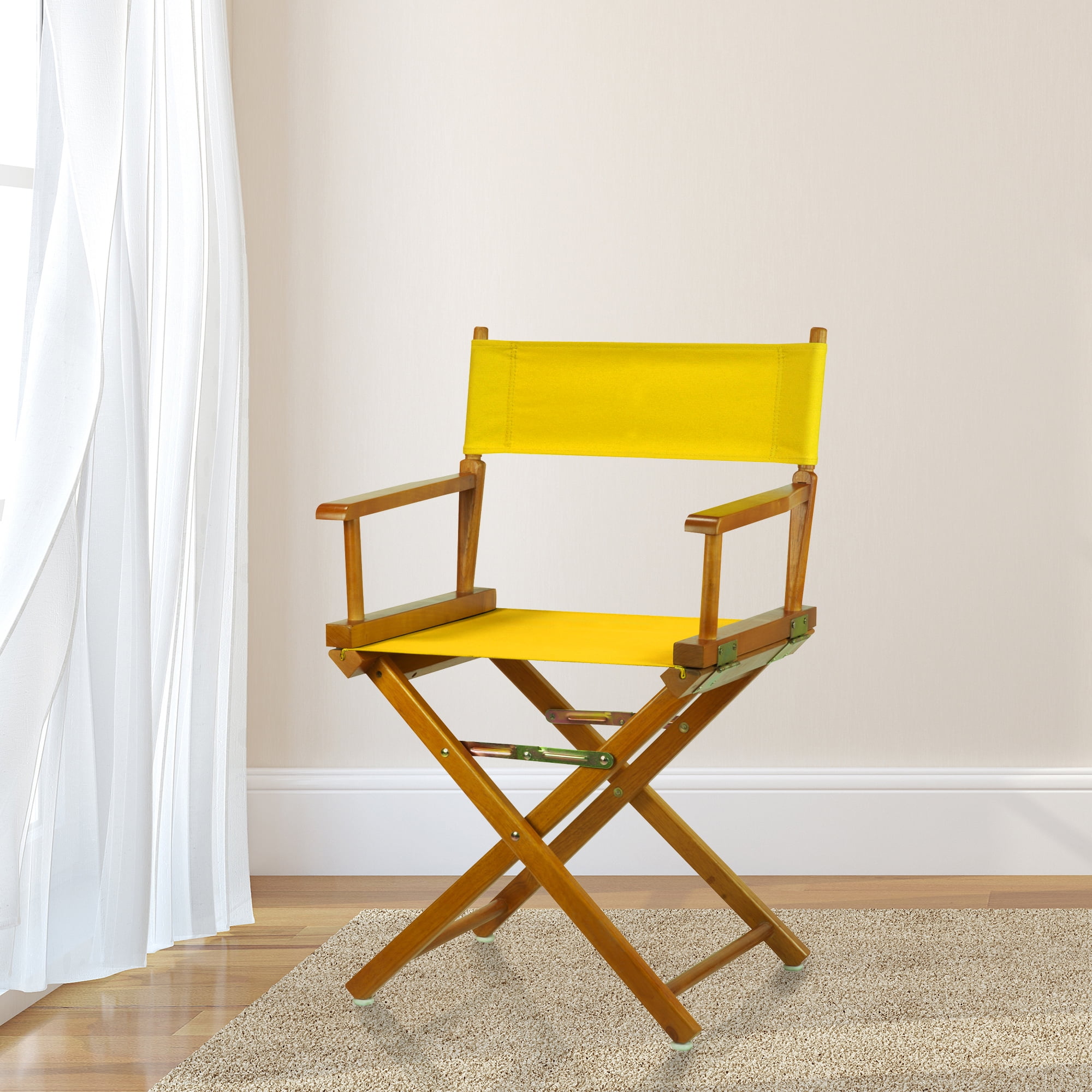 Yellow directors chair discount